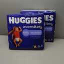 Huggies Size 3 Overnites Baby Diapers: Overnight Diapers, Size 3 (16-28 lbs), 132 Ct (2 Packs of 66), Packaging May Vary
