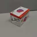 IDAODAN Electric Balloon Pump, Portable Electric Balloon Blower Machine Balloon Air Pump Dual Nozzle Rose Red 110V 600W Balloon Inflator for Party Decorations