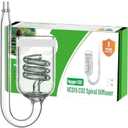 Spiral CO2 Diffuser Glass Atomizer for Aquarium Plants -Ideal for Aquarium CO2 System, Ensure Lush Aquarium Plants Growth