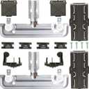 Dishwasher Top Rack Adjuster by SupHomie  Compatible with Whirlpool WDT750SAHZ0 WDT780SAEM1 WDTA50SAHZ0 WDT730PAHZ0 WDT970SAHZ0 WDT970SAHV0 WDT730PAHB0 WDT730PAHV0