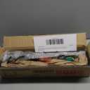 YINMIT Over The Door Hooks Organizer with Basket, Over The Door Towel Rack with 5 Metal Hooks, Door Hangers for Clothing, Over Door Hanger for Bathroom, Bedroom, Kitchen (2 Tier-A Style)