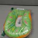 Cat Cone Collar Soft, Cute Cat Donut Collar After Surgery, Adjustable Kitten Recovery Cones to Stop Licking, Lightweight Neck Elizabethan Collars for Cats Kittens (Green, Large)