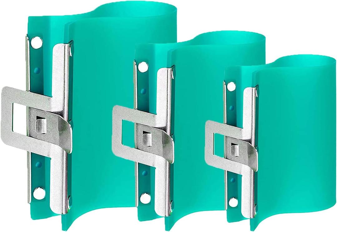KISEER 11OZ 12OZ and 15OZ 3D Sublimation Silicone Mug Wrap 3 Pack Silicone Mug Cup Clamp for Mugs Printing