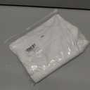 Womens Cap Sleeve T Shirts V Neck Casual Tops Oversized T-Shirt Summer Trendy Lightweight Loose Fit Basic Tees (White, M)