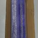 Mahjong Racks with Pushers 4PCS Set Majiang Tile Holder Acrylic Mahjong Racks Accessories and Gifts (Light Purple)