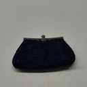 UBORSE 1920s Vintage Purse Embroidery Lace Floral Clutch Purse for Women Formal Evening Bag Handbag Wedding Bag (Blue)