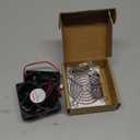 ANVISION 60mm x 15mm DC 12V Brushless Cooling Fan, Dual Ball Bearing
