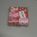 Red Heart Wired Edge Ribbon, Pink Dot Wide Pink Dot Craft Ribbon for Wrapping and DIY Projects, 30 Yards/Roll, 2.5 inches