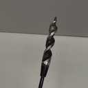 Flexible Installer Drill Bit for Pulling Wires Through Walls Ceilings and Sidewalks, 54-Inch Long, 1/2-Inch Auger with a Fish Eye Hole and Screw Point, 3/16" 3-Flat Anti-Slip Shank.