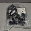 Solar Fence Lights Outdoor, 16 Pack Ultra-Bright 100 Lumens Fence Lights Solar Powered, IP65 Waterproof, 9 Color Modes, 12+ Hours Lighting Decor for Backyard/Patio/Deck/Wall/Pool (Black)