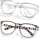Stylish Safety Glasses Goggles for Women Girls Anti-fog Glasses Protective Eyewear Clear Glasses