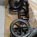 Karman Lightweight Transport Wheelchair with Removable Armrest