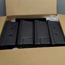 4 Pcs Rat Bait Stations Large Rodent with Key Reusable Mouse Stations Mice Blocks Heavy Duty Boxes for Outdoor Rodents Mice Blocks Station, Bait Not Included, Black (10.6 x 6.7 x 4.3 Inches)