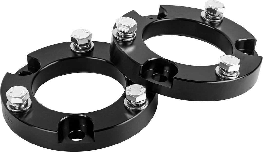 Richeer 1.5 inch Leveling Lift Kit Compatible with 2005-2023 Tacoma 2003-2024 4 Runner, Leveling Lift Kit Fit for Tacoma 4 Runner Forged Front Strut Spacers Raise the Front of your Vehicle by 1.5"
