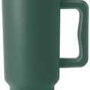 Simple Modern 40 oz Trek Tumbler with Handle and Straw Lid | Cup Holder Friendly Insulated Stainless Steel Travel Mug | Forest