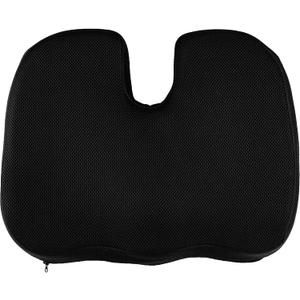 Castle Squire Contour Memory Foam Seat Cushion for Tailbone and Back Pain Relief - Contoured Seat Pillow for Office Chairs, Autos, and Other Household Seating