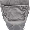 Ergobaby Easy Snug Infant Insert, Grey, Premium Cotton
