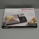 KitchenAid KQ909 Dual Platform Digital Kitchen and Food Scale, 11 pound capacity and Precision 16oz capacity, Black with Stainless Steel