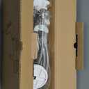 Bidet Attachment for Toilet Seat Non-Electric Bidet Hot and Cold Water Bidet Attachment Toilet Adjustable Water Temperature Posterior/Feminine Wash Dual Retractable Nozzle Self-Cleaning(TT18N)