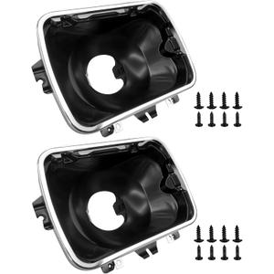 42437 Headlight Bucket Kit, 5X7 Headlight Mounting fit for Chevrolet Express, GMC Savana 1500, 2500, 3500 Safari Yukon Topkick Chevy Express 4500 K10 K20 K30 Suburban Cadillac Escalade(2PCS)