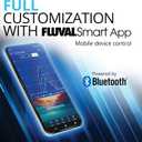Fluval Aquasky 2.0 Bluetooth LED Aquarium Light 18W, 2436" | RGB + 6500K White | App Controlled with Weather & 24-Hour Light Cycle | IP67 Waterproof | Wide 120 Degree Light Spread