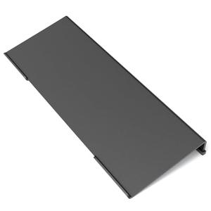 WINFFOR Comfortable Computer Keyboard Stand - Ergonomic Keyboard Riser Acrylic Tilted Keyboard Holder for Easy Typing&Working at Home Office - Fits All Keyboard Sizes - 17'' Wide (Matte Black)