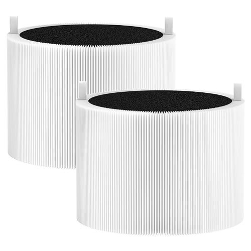 2 Pack 211i Max Replacement Filter Compatible with BLUEAIR Blue Pure 211i Max Air Purifier, Ture H13 HEPA & Activated Carbon Replacement Filter, Compared part #F2MAX