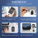 Undetectable Mouse Jiggler, Automatic Mouse Mover with ON/Off Switch, Mouse Wiggler Mouse Shaker for Computer Laptop, Keeps PC Active, Mechanical, No Software, Driver-Free, Ultra-Silent