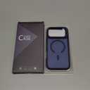 for iPhone 17 Pro Max Case with Stash Lens Stand and 9H Screen Protector, Fit for MagSafe, Military-Grade Drop Protection Phone Case for iPhone 17 Pro Max, 360 Full Protection, Deep Blue