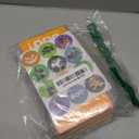 Halloween Treats Bags Party Favors 80 Pcs Kids Halloween Candy Bags for Trick or Treating + 84 Pcs Stickers, Mini Paper Gift Bags for Treats Snacks, Goodie Bags Party Supplies