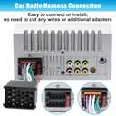 8 x Car Radio Wiring Harness Adapter Compatible with BMW 3 E30 E36 E46 E34 5 E39 ISO Stereo Wire Cable with Antenna Connector