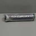 Smiry Front Door Mat Outside Entrance, Heavy Duty Sturdy Natural Rubber Doormat, Trap Dirt and Moisture, Easy Clean Low Profile Mats for Indoor Outdoor Entry, Irregular Triangle (29.5x17, Black)