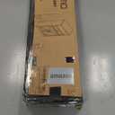 White Floor Cabinet, Farmhouse Storage Cabinet with Barn Doors and Drawer, Freestanding Adjustable Shelf Cabinets for Bathroom, Kitchen, Living Room (23.6W''*11.8D''*39.4H'')