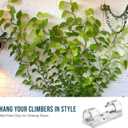 80pcs Adhesive Cable Clips 90 Strips, Finisher Wire Clamp Cord Clips Cable Management Light Clips Cable Organizer Max.1/4" Wire Hider for Cords