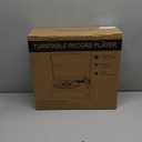 Record Player with External Bookshelf Speakers Belt-Drive Vintage Turntable for Vinyl Records Passive Dual Stereo Speakers LP Players 3 Speed Wireless AUX Headphone Input Auto Stop Retro Brown Wooden