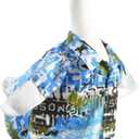 Porch Goose Outfit for 23" Porch Goose, Summer Beach Goose Outfits with Hat Garden Porch Goose Clothes for Garden Lawn Yard Decoration (Beach