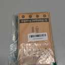 36 PCS Q-Hanger Hooks with Safety Buckle, Windproof Screw Hooks for Outdoor String Lights Hanging Christmas Lights, Plants, with 1 Wing Nut Driver (Black)