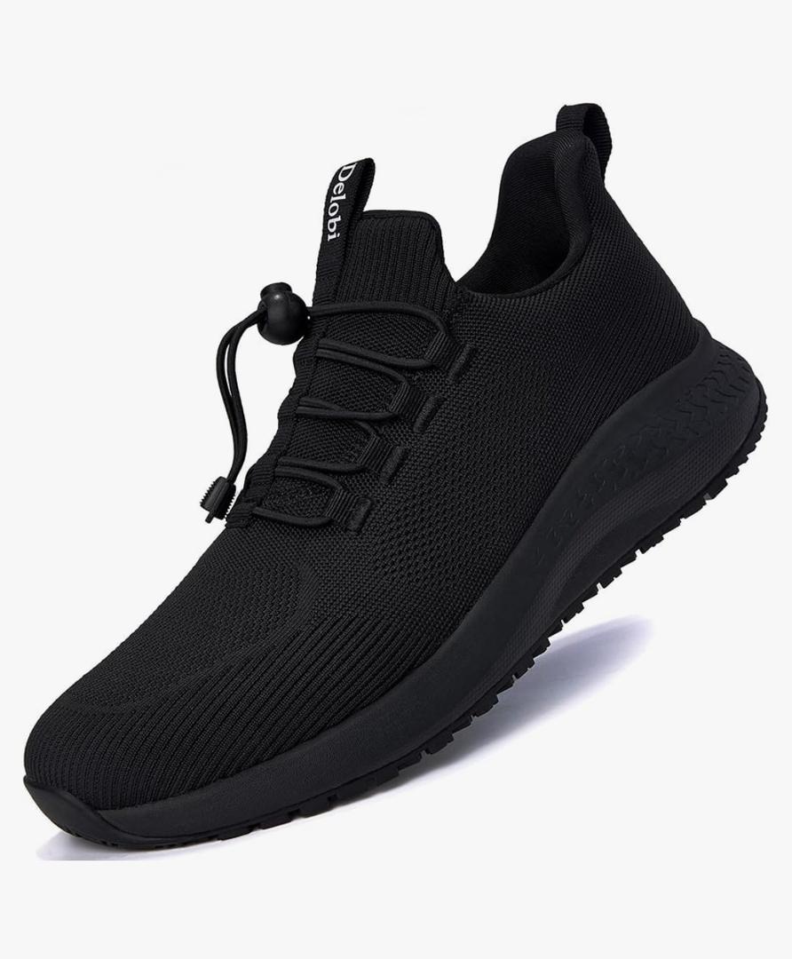 Women's Non Slip Work Shoes Slip Resistant Waterproof Chef Shoe for Restaurant Kitchen Food Service Nursing Hospital Staff Lightweight Walking Sneakers with Slip-On Design, Black, 12 Women's Non Slip Work Shoes Slip Resistant Waterproof Chef Shoe for Restaurant Kitchen Food Service Nursing Hospital Staff Lightweight Walking Sneakers with Slip-On Design, Black, 12