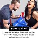 Fear Pong Adult Party Game by Cut | Internet Famous Extreme Pong Game with Wild Dares | Ages 21+ | 2-8 Players | 30 Mins.
