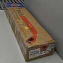 ROIL 7 Inch White Queen Bed Frame with Rounded Corner and Mattress Retainers, 3500LBS Heavy Duty Steel Slats No Box Spring Needed Platform Noise-Free Easy Assembly