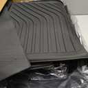 Hutisya-Floor Mats & Cargo Liner Set Fit for 2021-2026 Chevy Tahoe/GMC Yukon (Only 8 Seater, Not Fit XL) All Weather Protection Anti-Slip & Durable TPE Full Set Liners Automotive Accessories-Black