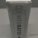 Water Bottle with Straw, 27oz Motivational Water Bottles with Time Marker to Drink, Tritan BPA Free, 750ml Sports Water Bottle with Carry Strap LeakProof for School Fitness Outdoor (1Pack) (Lakeshore Green)