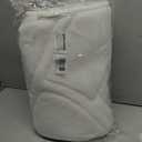 Bath Pillow Bathtub Pillow, Luxury Bath Pillow for Neck and Back Support - with Comfortable 5D Breathable Cotton and Non-Slip Suction Cup Bathtub Accessories - Spa Bath Mat Gifts for Women (21 "L x 18 white)