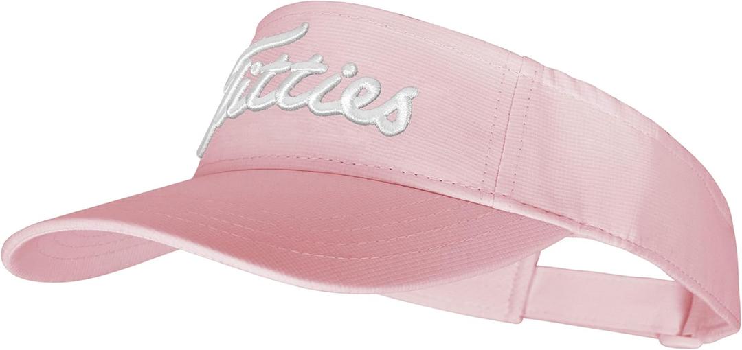 Bamveio Funny Golf Visors Hats for Men Women,Golf Gifts for Adults Humor (Pink)