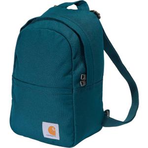 Carhartt Classic Mini Backpack, Durable, Water-Resistant Backpack with Adjustable Shoulder Straps, Tidal
