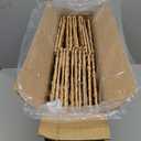 12x12in Storage Baskets Set of 4 Water Hyacinth Baskets,Foldable Handwoven Storage Cubes,Wicker Cube Baskets Laundry Organizer Totes for Home