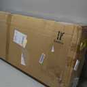 Bamboo Bed Frame Twin Size with Headboard Platform Bedframe Solid Stablewith Non-Slip Slats Support Tall Bed No Box Spring Needed Heavy Duty Easy Assembly Noise Free Nature