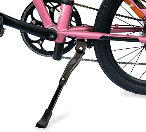 USONG Bike Kickstand Children's Bicycle Kickstand Stand Folding Cycling Center Bracket 12" 14" 16" 18" 20" 22" 24" 26" 28" Bike Racks