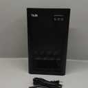 Dehumidifier for Bedroom Bathroom Basements, Dehumidifier with 2 Working Mode, Auto Shut Off, 7 Colors LED Light, Black