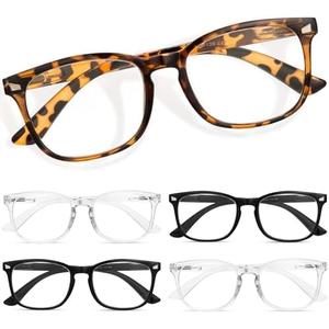 CCVOO Reading Glasses for Women/Men, Eyeglasses, Blue Light Readers for Women/Men, Computer Eye Glasses, Cheaters 1.25